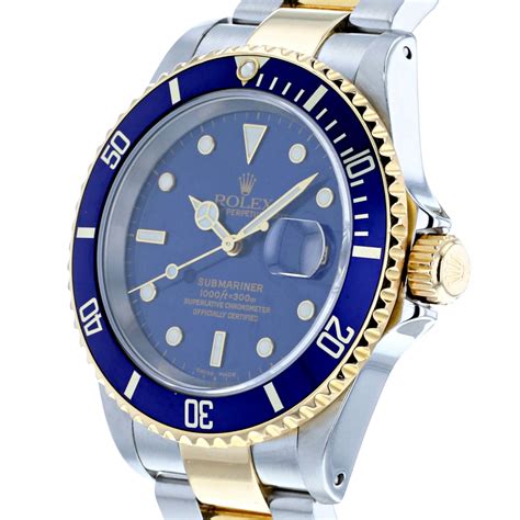 rolex 16613 lb submariner|pre owned rolex submariner 16613.